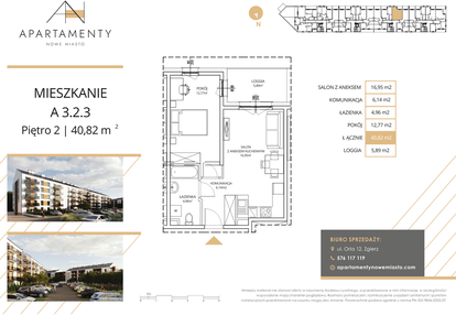 Mieszkanie w inwestycji: Apartamenty Nowe Miasto