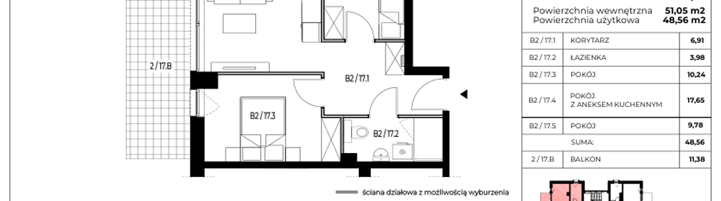 Mieszkanie w inwestycji: Apartamenty Klimatyczna