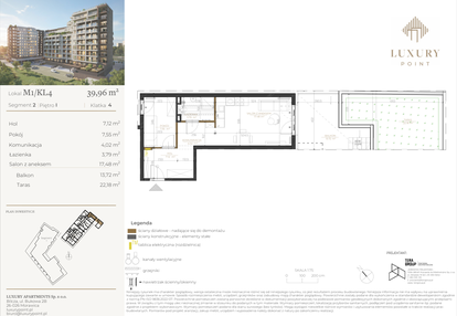 Mieszkanie w inwestycji: LUXURY POINT