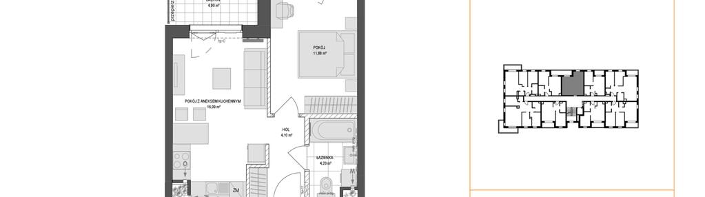 Mieszkanie w inwestycji: Konstelacja etap VI