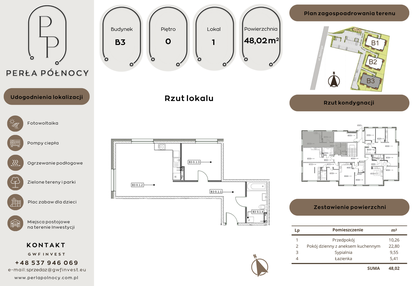 Mieszkanie w inwestycji: Perła Północy etap 2
