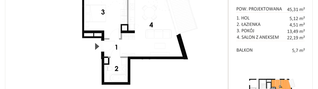 Mieszkanie w inwestycji: Smolna 4