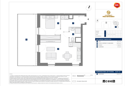 Mieszkanie w inwestycji: Apartamenty Park Matecznego Etap 1