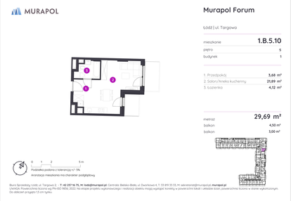 Mieszkanie w inwestycji: Murapol Forum