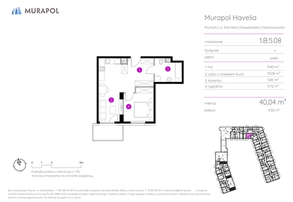 Mieszkanie w inwestycji: Murapol Havelia