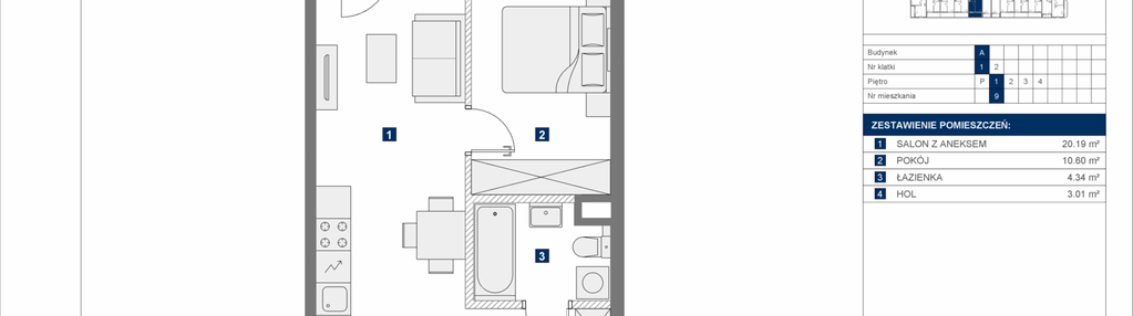 Mieszkanie w inwestycji: Mokotów Sportowy 3.1