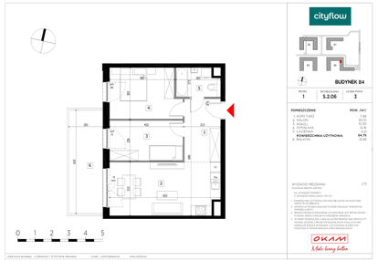 Mieszkanie w inwestycji: CityFlow etap II