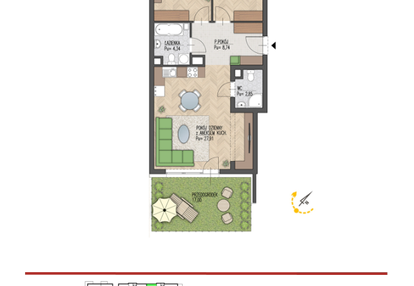 Mieszkanie w inwestycji: Enklawa Starosielce