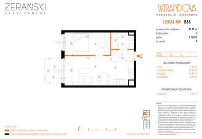 Mieszkanie w inwestycji: Werandowa