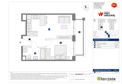 Mieszkanie w inwestycji: Osiedle przy Wielickiej etap 1.2