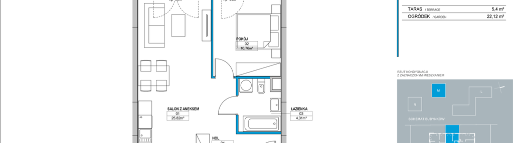 Mieszkanie w inwestycji: Nordic Bemowo - etap III