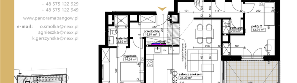 Mieszkanie w inwestycji: Panorama Bańgów Etap II