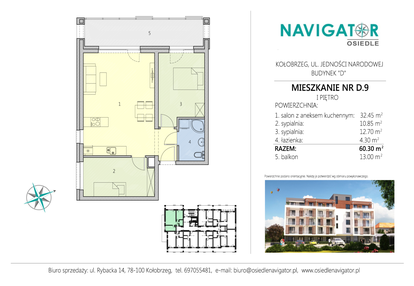 Mieszkanie w inwestycji: Navigator D