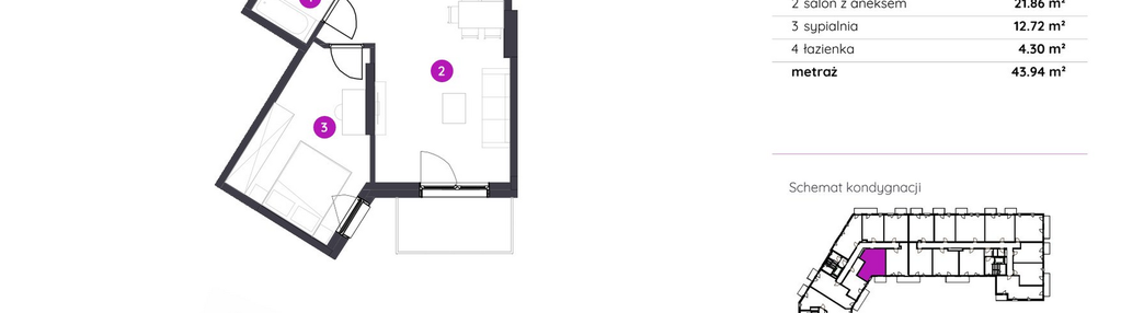 Mieszkanie w inwestycji: Murapol Osiedle Filo etap II