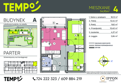 Mieszkanie w inwestycji: Osiedle TEMPO