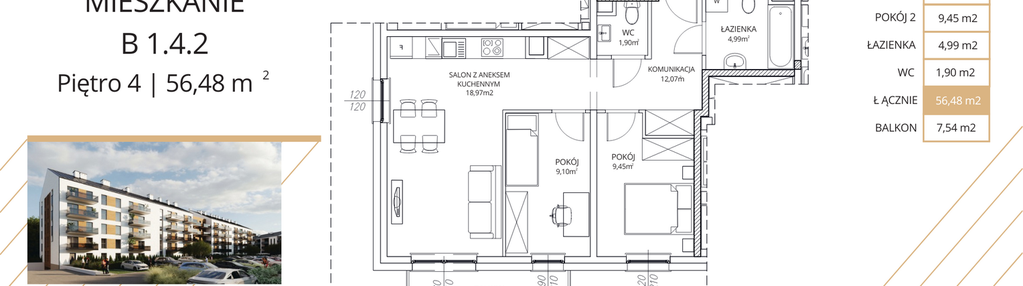 Mieszkanie w inwestycji: Apartamenty Nowe Miasto