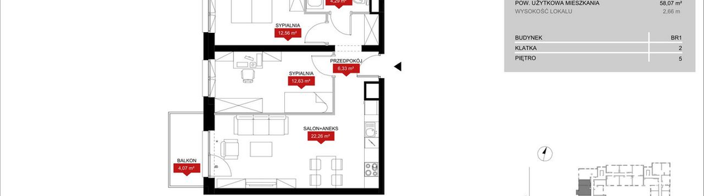 Mieszkanie w inwestycji: Browary Wrocławskie 2