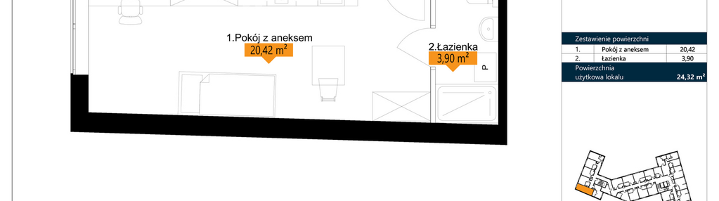 Mieszkanie w inwestycji: ŁACINA SPOT