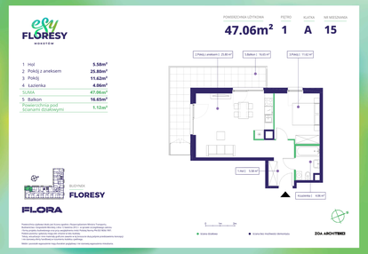 Mieszkanie w inwestycji: Esy Floresy II