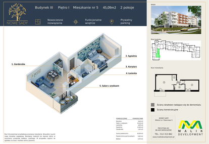 Mieszkanie w inwestycji: Nowe Sady III