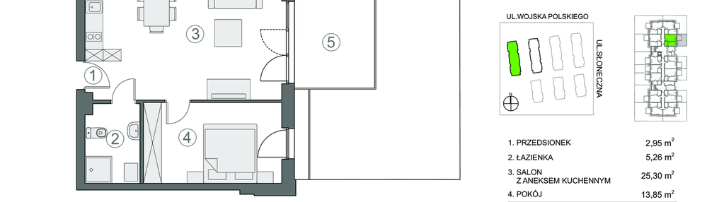 Mieszkanie w inwestycji: Baltic Park 2 Pogorzelica bud. 1 i 2