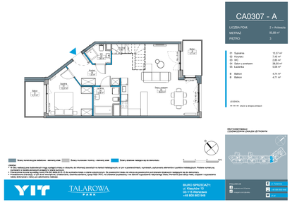 Mieszkanie w inwestycji: Talarowa Park