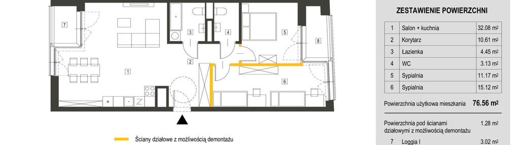 Mieszkanie w inwestycji: Apartamenty Dębowa