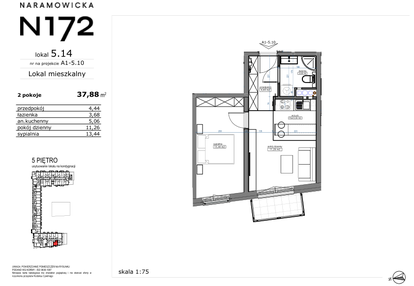 Mieszkanie w inwestycji: Naramowicka 172