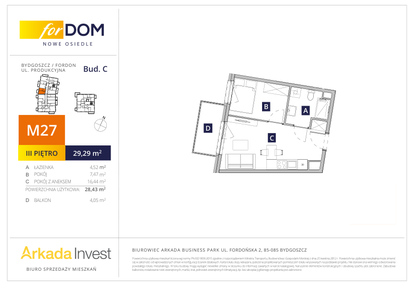 Mieszkanie w inwestycji: Osiedle forDOM – etap C