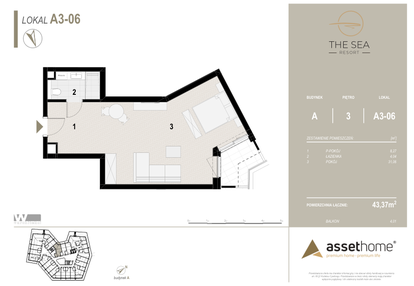 Mieszkanie w inwestycji: The Sea Resort Międzyzdroje