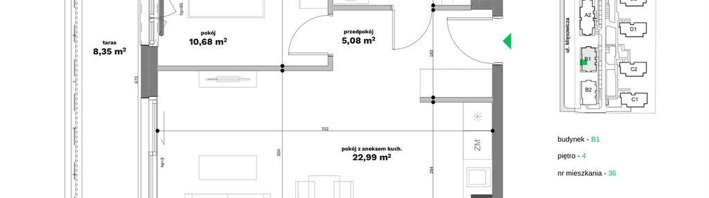 Mieszkanie w inwestycji: Forma Otwarta etap II