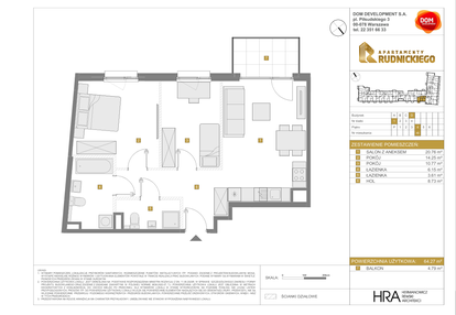 Mieszkanie w inwestycji: Apartamenty Rudnickiego