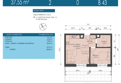 Mieszkanie w inwestycji: Apartamenty Aqua Marina