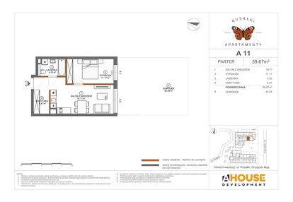 Mieszkanie w inwestycji: Apartamenty Rusałki