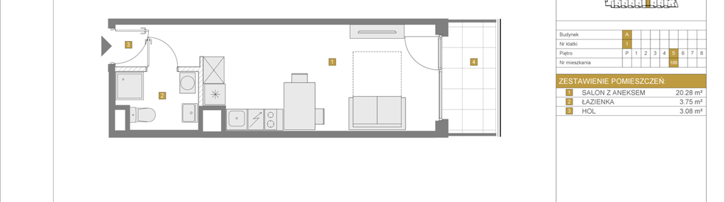 Mieszkanie w inwestycji: Apartamenty Grzybowska 11
