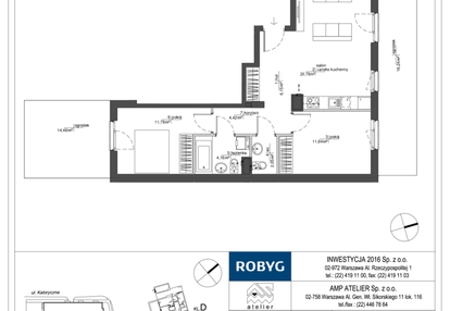Mieszkanie w inwestycji: Rytm Mokotowa - etap 2A