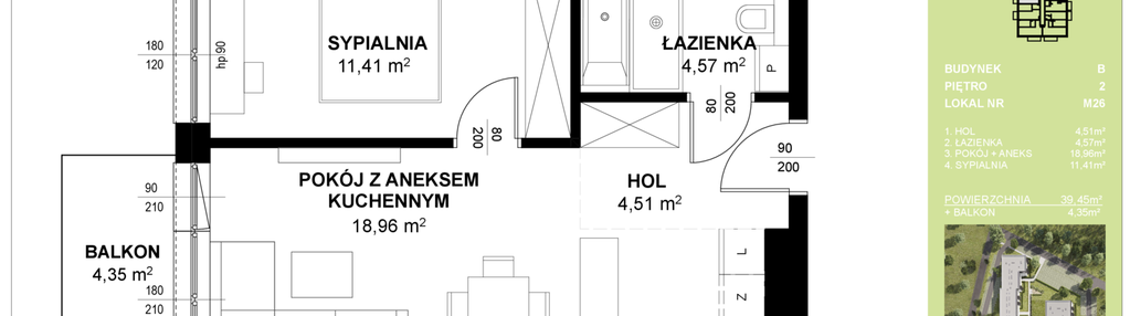 Mieszkanie w inwestycji: Triton Kampinos III