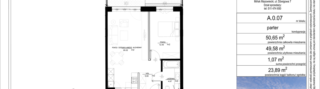 Mieszkanie w inwestycji: Wesoła House Etap II