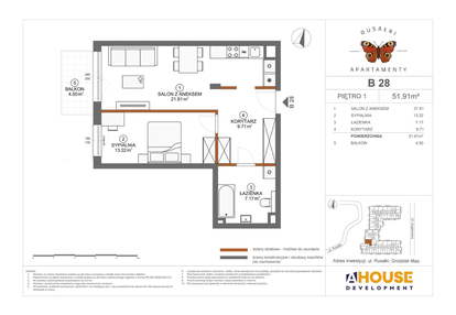 Mieszkanie w inwestycji: Apartamenty Rusałki