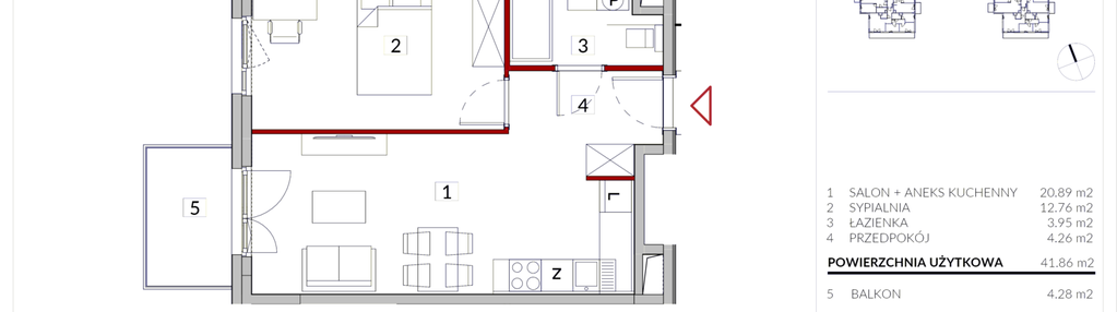 Mieszkanie w inwestycji: Enklawa Ursynów