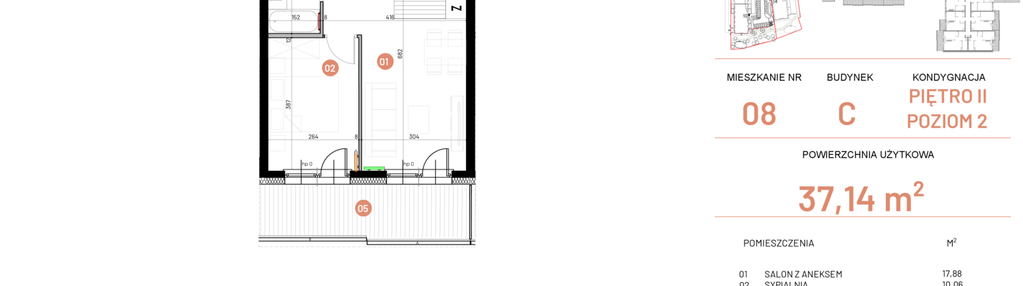 Mieszkanie w inwestycji: Osiedle Nowe Horyzonty etap II
