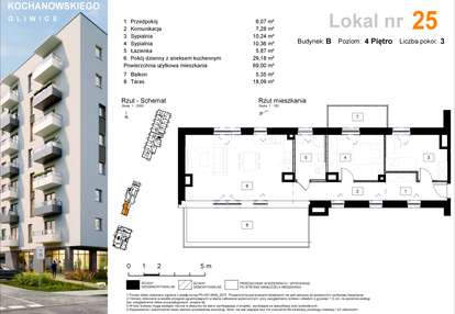 Mieszkanie w inwestycji: Osiedle Kochanowskiego - Gliwice