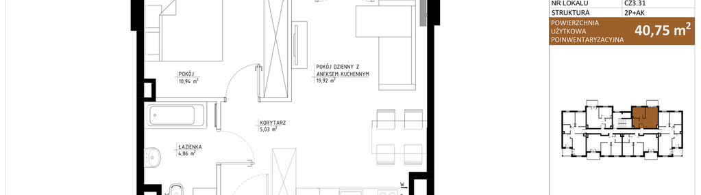 Mieszkanie w inwestycji: Nowa Czernica - etap II