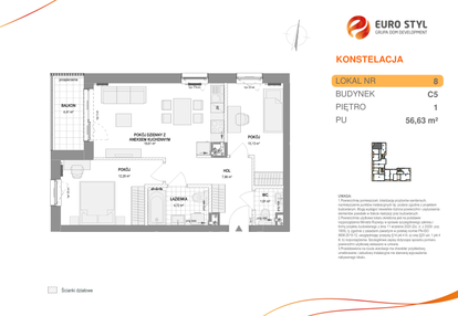 Mieszkanie w inwestycji: Konstelacja etap III