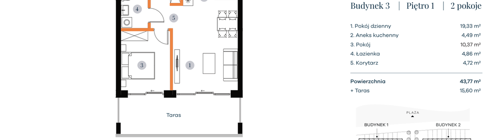 Mieszkanie w inwestycji: Apartamenty Marina Rogowo