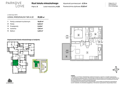 Mieszkanie w inwestycji: Parkove Love