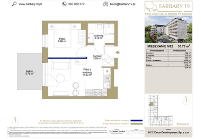 Mieszkanie w inwestycji: Barbary 19
