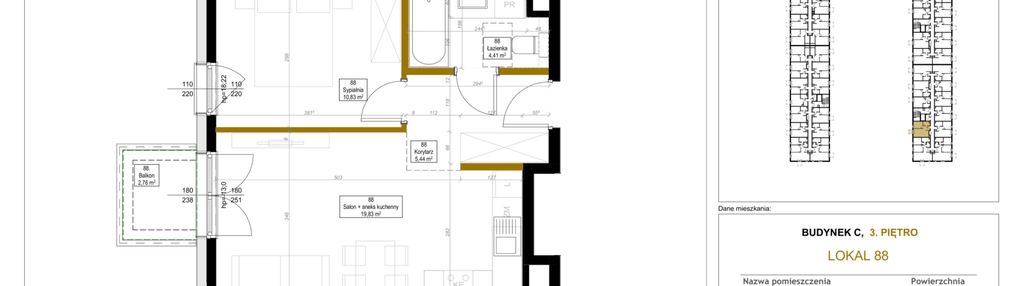 Mieszkanie w inwestycji: Aura Nova etap II