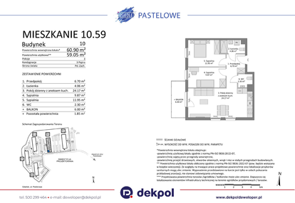 Mieszkanie w inwestycji: Osiedle Pastelowe etap IV