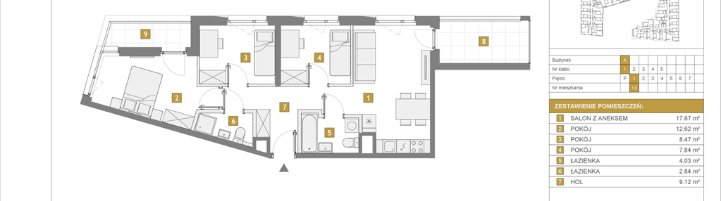 Mieszkanie w inwestycji: Apartamenty Metro Wilanowska